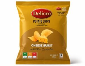 Delicro Cheese Burst Potato Chips – 30g 🧀🥔